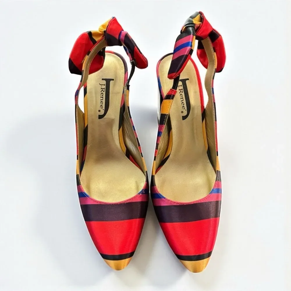 J. Renee Cipeisna JJ Slingback Pumps - Picture 2 of 8